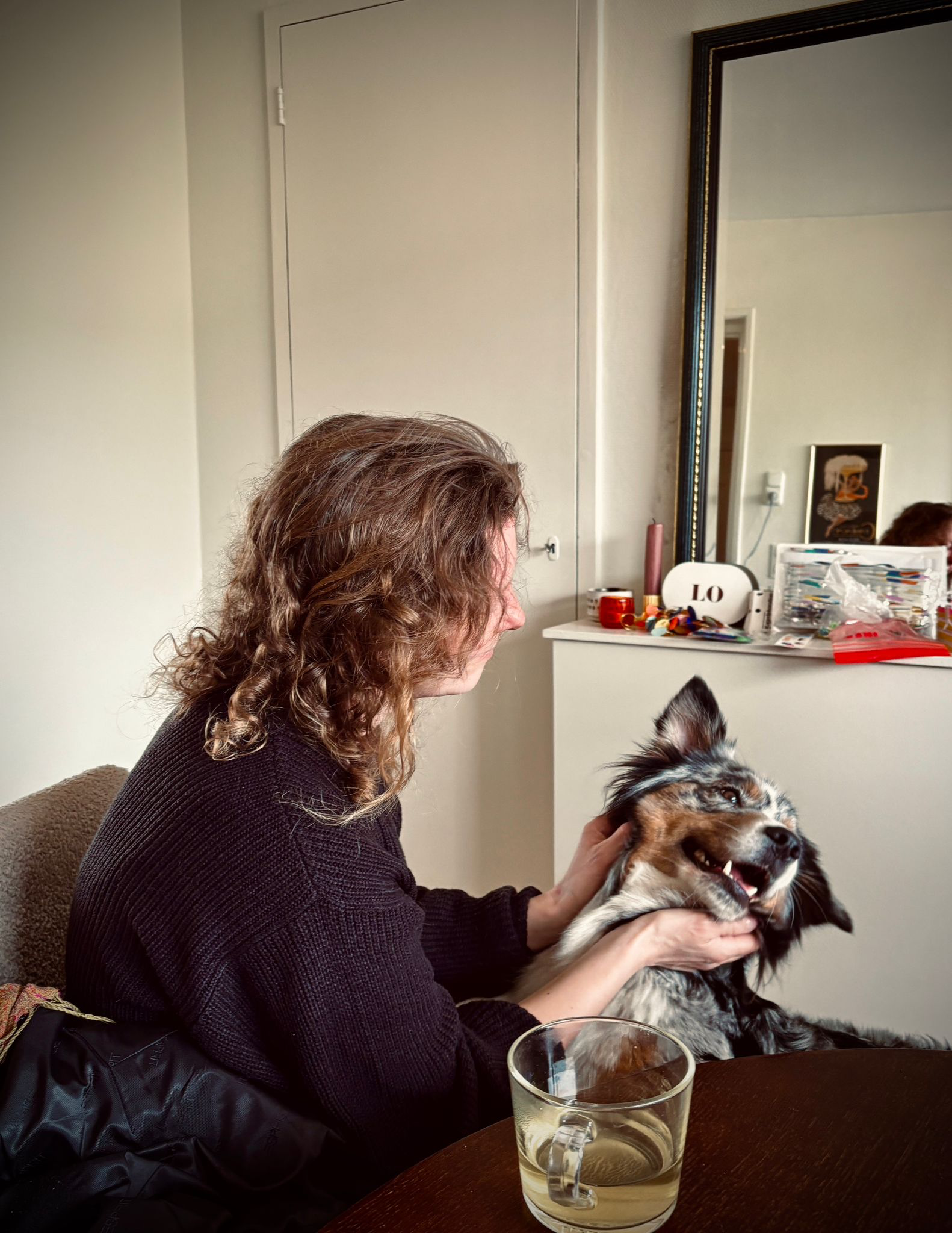 Jeanette en hond